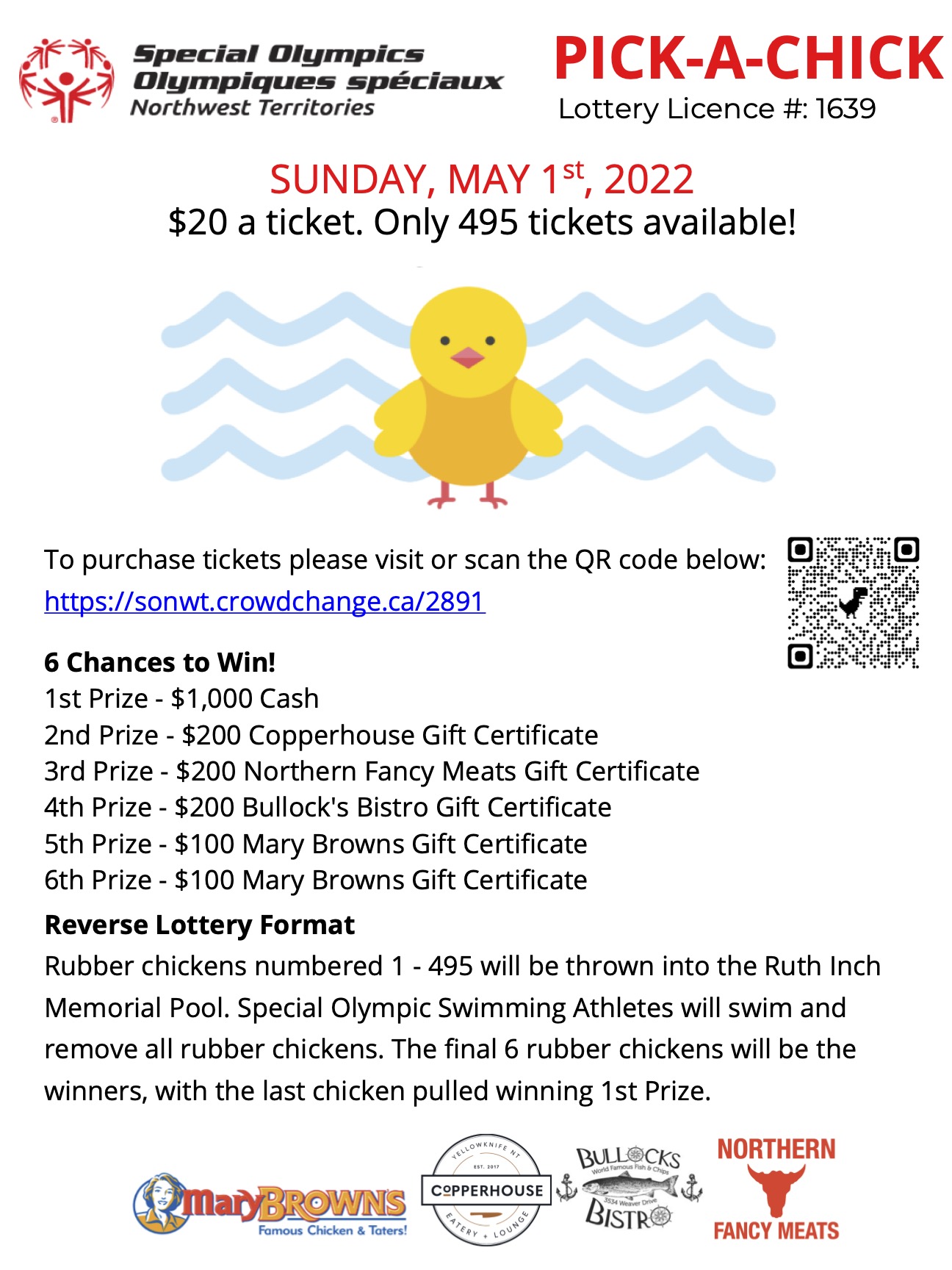 2022 Pick-A-Chick Raffle